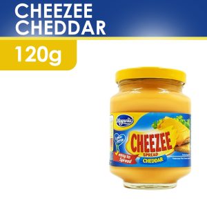 MAGNOLIA Cheezee Cheddar 120g Filled Cheese Spread in Jar; with Vitamins, Calcium, and Zinc