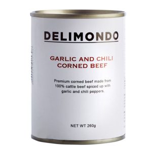 Delimondo Garlic & Chili Corned Beef 260g